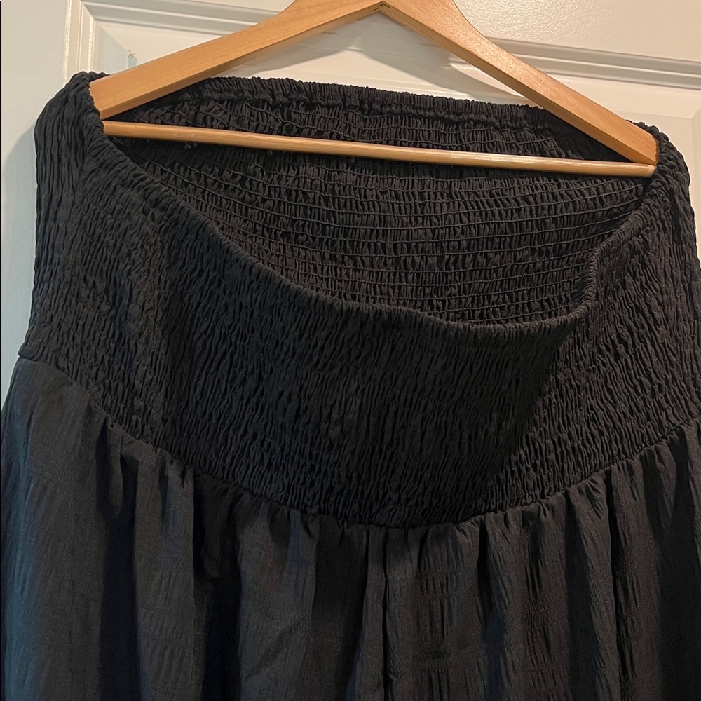 SHEIN Curvy Black Sleeveless Baggy Leg Jumper NWT - Picture 6 of 7